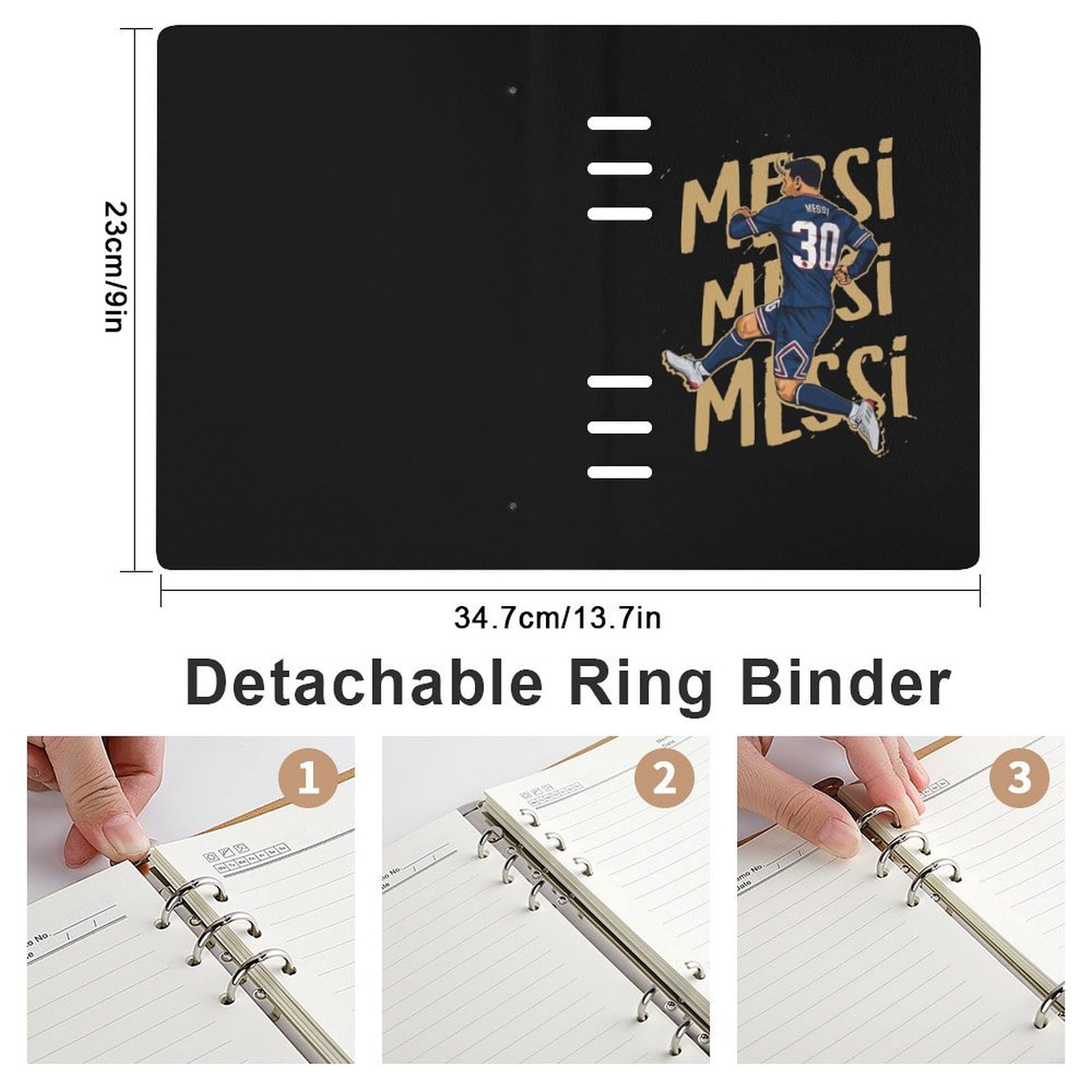 リオネル・メッシ ノート】リオネル メッシ Panini Donruss Optic Holo